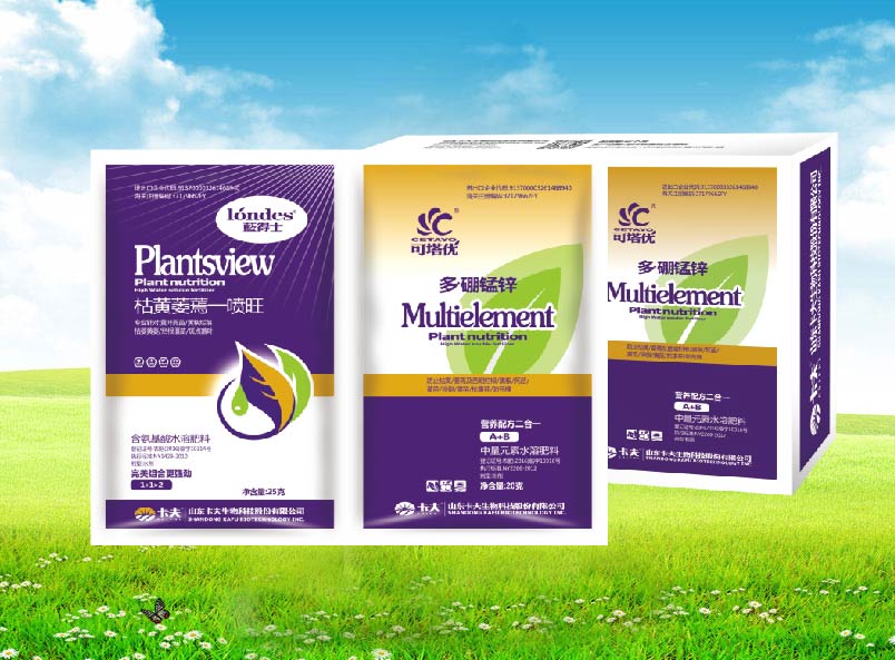 蓝得士枯黄萎蔫一喷旺+可塔优 多•硼猛锌